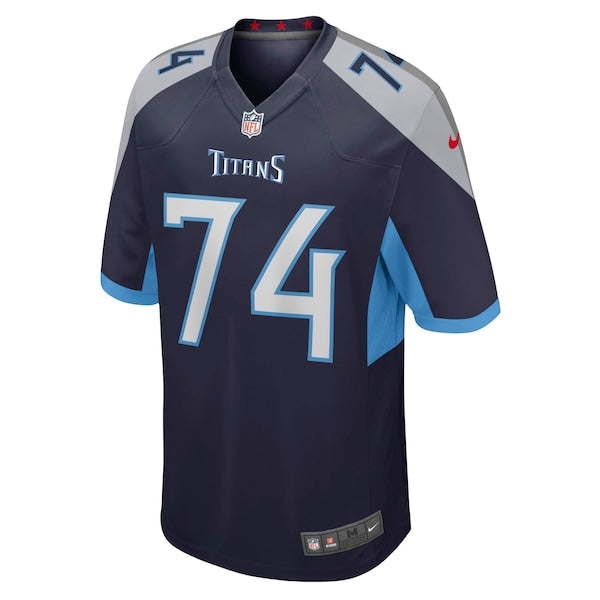 Bruce Matthews Tennessee Titans Nike Retired Player Jersey - Navy/Light Blue - Image 3