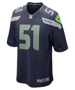 Alternative view of Olusegun Oluwatimi Seattle Seahawks Nike  Game Jersey - College Navy