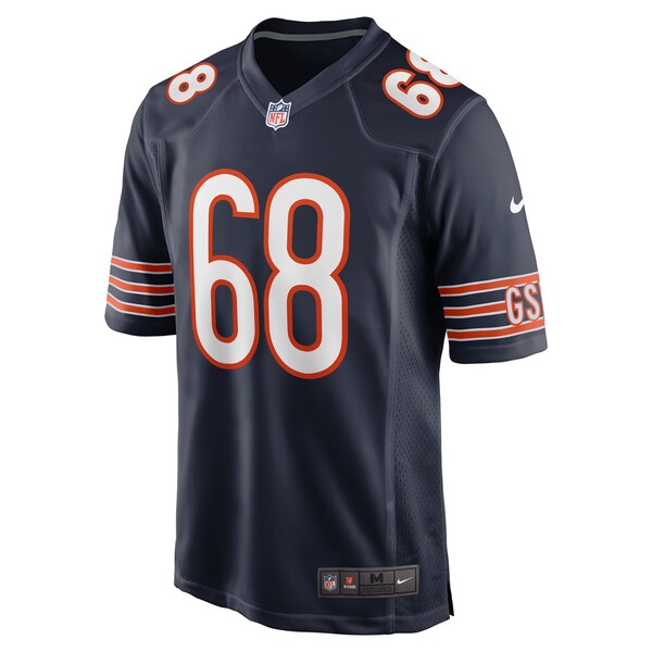 Doug Kramer Jr. Chicago Bears Nike Game Jersey - Navy - Image 2