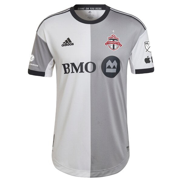 Toronto FC adidas 2024 Community Kit Authentic Custom Jersey - White - Image 2