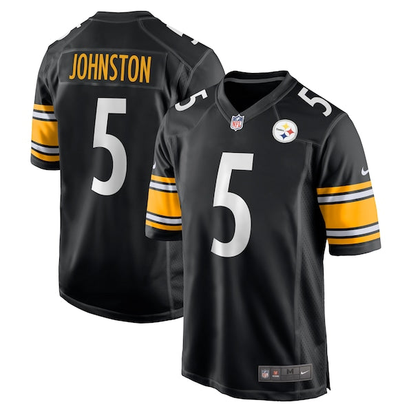 Cameron Johnston Pittsburgh Steelers Nike Game Jersey - Black