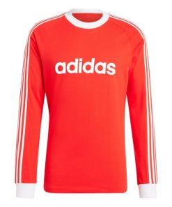 Alternative view of Bayern Munich adidas Originals Energy Drop '70s Long Sleeve Jersey - Red