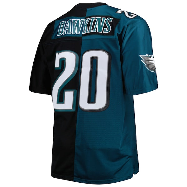 Brian Dawkins Philadelphia Eagles Big & Tall Split Legacy Retired Player Replica Jersey - Midnight Green/Black - Image 3