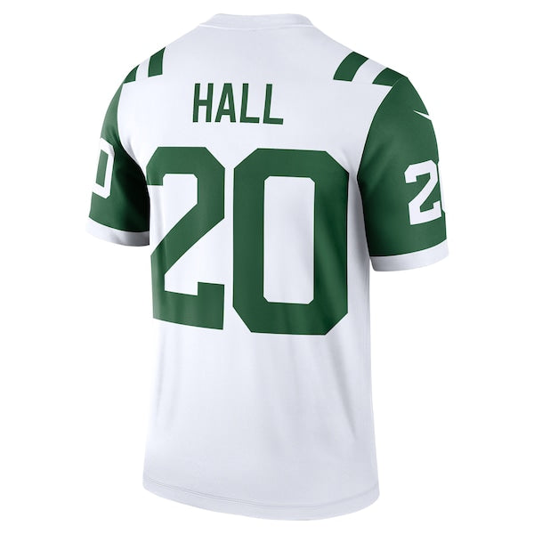 Breece Hall New York Jets Nike Classic Alternate Legend Jersey - White - Image 4