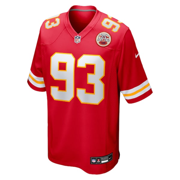 Zacch Pickens Kansas City Chiefs Nike Team Game Jersey - Red - Image 2