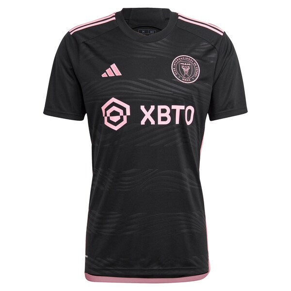 Lionel Messi Inter Miami CF adidas 2024 La Noche Replica Jersey - Black/Pink - Image 3