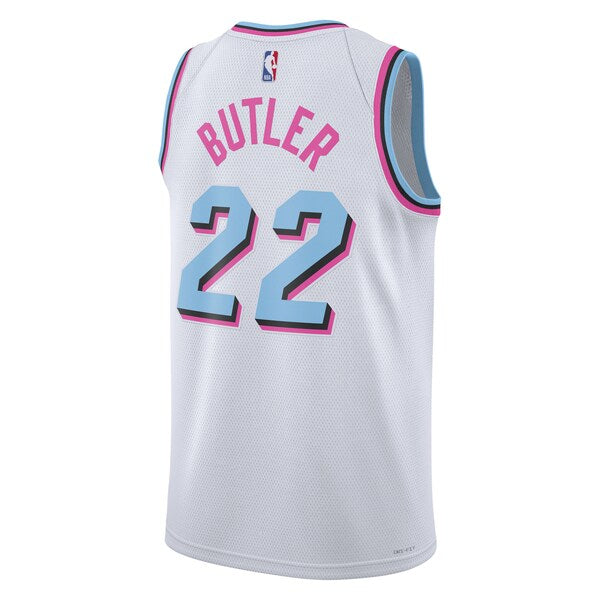 Jimmy Butler Miami Heat Nike Unisex 2024/25 Swingman Player Jersey - City Edition - White - Image 3