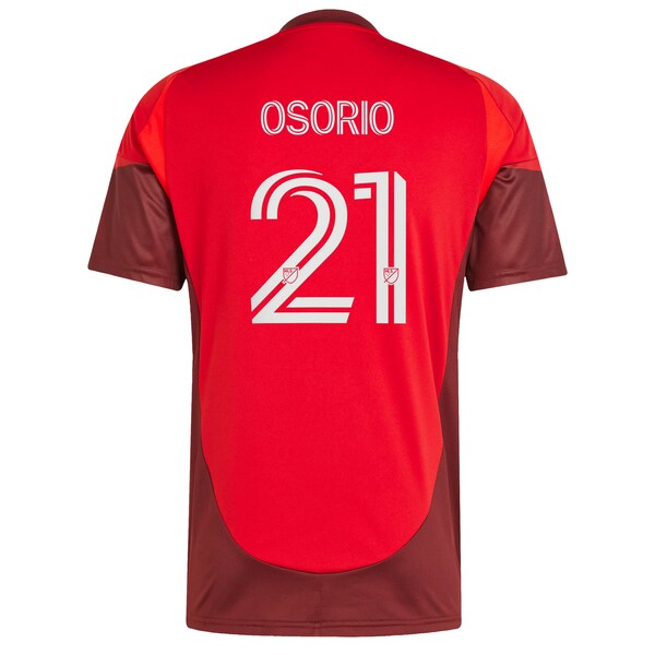 Jonathan Osorio Toronto FC adidas 2025 Club Kit Replica Player Jersey - Red - Image 3