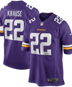 Paul Krause Minnesota Vikings Nike Game Retired Player Jersey - Purple