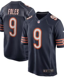 Nick Foles Chicago Bears Nike Game Jersey - Navy