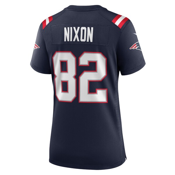 Tre Nixon New England Patriots Nike Women's Player Game Jersey - Navy - Image 3