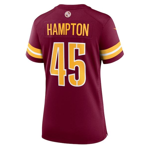 Dominique Hampton Washington Commanders Nike Women's Game Jersey - Burgundy - Image 8