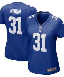 Tyler Nubin New York Giants Nike Women's  Game Jersey -  Royal