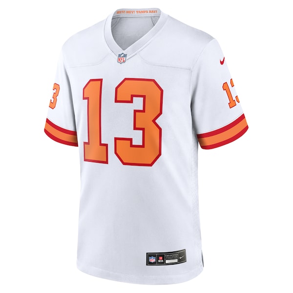 Mike Evans '76 Tampa Bay Buccaneers Nike Game Jersey - White - Image 2