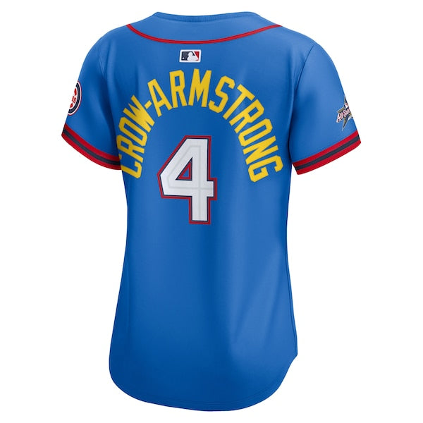 Pete Crow-Armstrong National League Nike Women's 2025 All-Star Edition Limited Player Jersey - Blue - Image 3