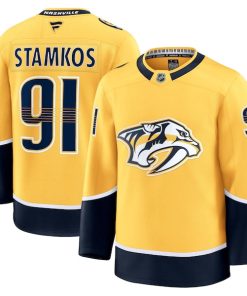 Steven Stamkos Nashville Predators  Home Premium Jersey - Gold