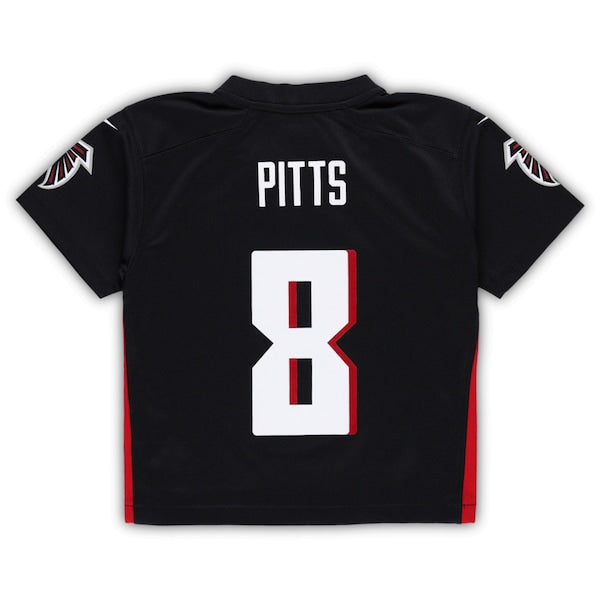 Kyle Pitts Atlanta Falcons Nike Preschool Game Jersey - Black - Image 3