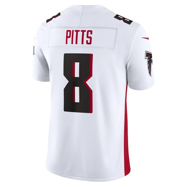 Kyle Pitts Atlanta Falcons Nike Vapor F.U.S.E. Limited Jersey - White/Black/Red - Image 4