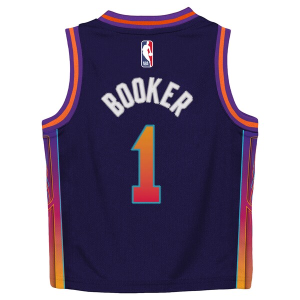 Devin Booker Phoenix Suns Nike Toddler Swingman Replica Jersey - City Edition - Purple - Image 3
