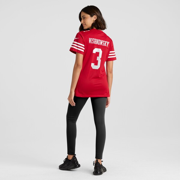 Mitch Wishnowsky San Francisco 49ers Nike Women's Game Jersey - Scarlet - Image 5