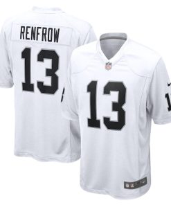 Hunter Renfrow Las Vegas Raiders Nike Game Player Jersey - White/Black