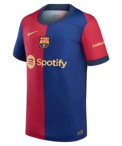 Alternative view of Barcelona Nike Youth 2024/25 Home Replica Jersey - Royal