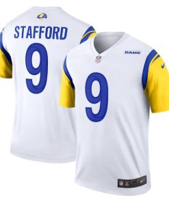 Matthew Stafford Los Angeles Rams Nike Legend Jersey - White/Royal