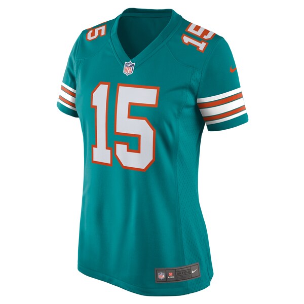 Jaelan Phillips Miami Dolphins Nike Women's Alternate Game Jersey - Aqua - Image 2