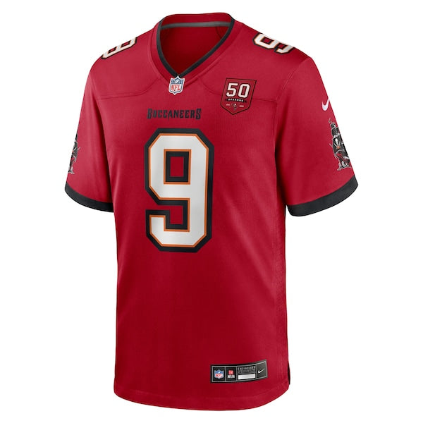 Emeka Egbuka Tampa Bay Buccaneers Nike Team Game Jersey - Red/White/Creamsicle - Image 3