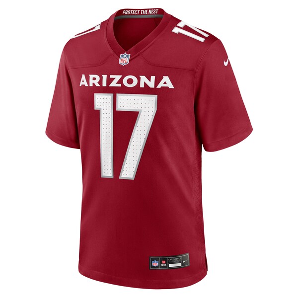 Kaden Davis Arizona Cardinals Nike Team Game Jersey - Cardinal - Image 2
