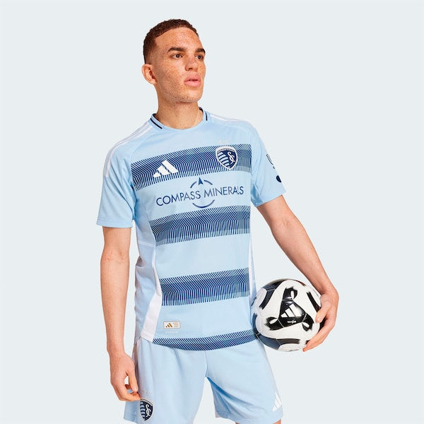 Sporting Kansas City adidas 2025 One KC Authentic Jersey - Light Blue - Image 5
