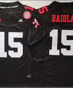 Dylan Raiola NCAA Nebraska Cornhuskers Adidas Vapor Limited Jersey