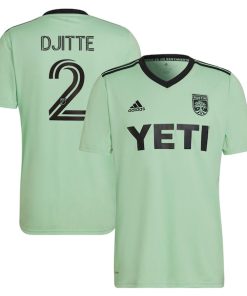 Moussa Djitt¨¦ Austin FC adidas 2022 The Sentimiento Kit Replica Player Jersey - Mint