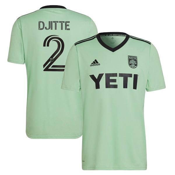 Moussa Djitt¨¦ Austin FC adidas 2022 The Sentimiento Kit Replica Player Jersey - Mint