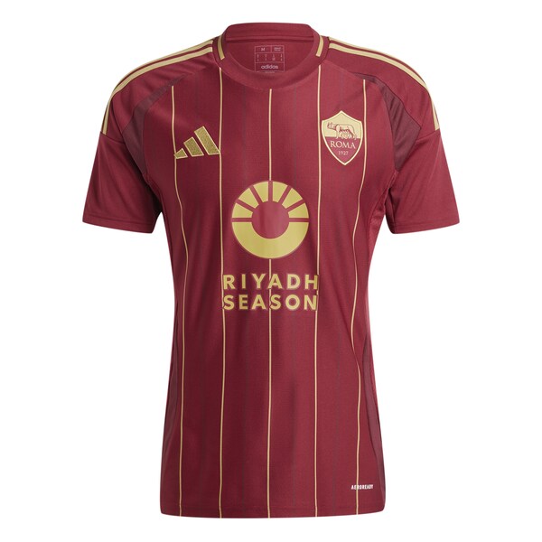 AS Roma adidas 2024/25 Home Replica Jersey - Burgundy - Image 3