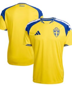 Sweden National Team adidas FIFA x World Cup 2026 Home Replica Jersey - Yellow