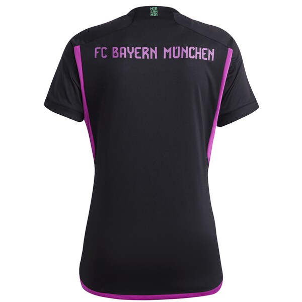 Bayern Munich adidas Women's 2023/24 Away Replica Jersey - Black - Image 3