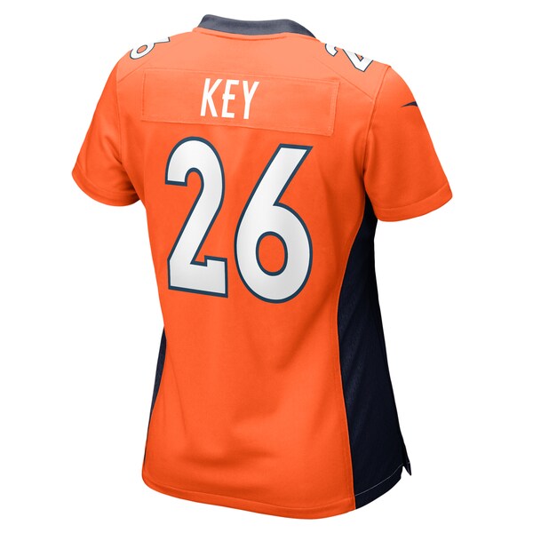Devon Key Denver Broncos Nike Women's Team Game Jersey - Orange - Image 3