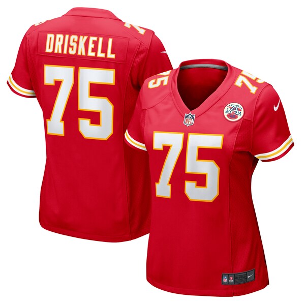 Ethan Driskell Kansas City Chiefs Nike Women's Game Jersey - Red - Image 2