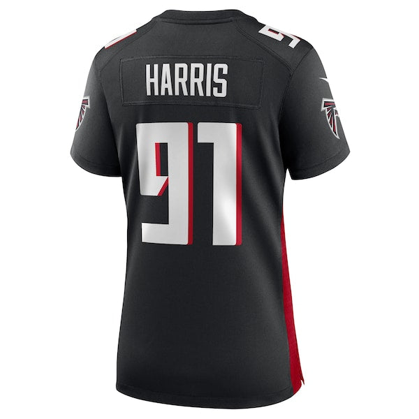Demone Harris Atlanta Falcons Nike Women's Game Jersey - Black - Image 3