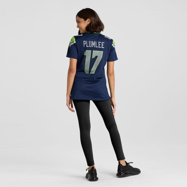 John Rhys Plumlee Seattle Seahawks Nike Women's Team Game Jersey - College Navy - Image 5