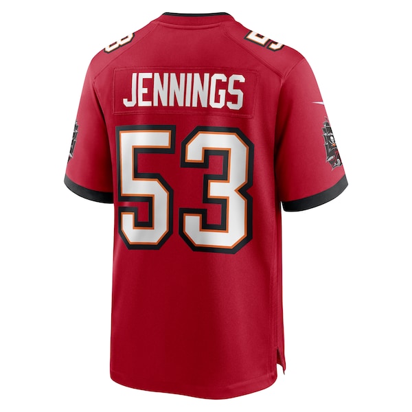 Deion Jennings Tampa Bay Buccaneers Nike Team Game Jersey - Red - Image 3