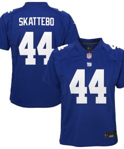 Cam Skattebo New York Giants Youth Nike Team Game Player Jersey - Royal