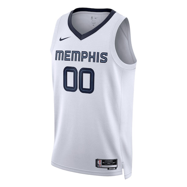 Memphis Grizzlies Nike Unisex Swingman Custom Jersey White - Association Edition - Image 2