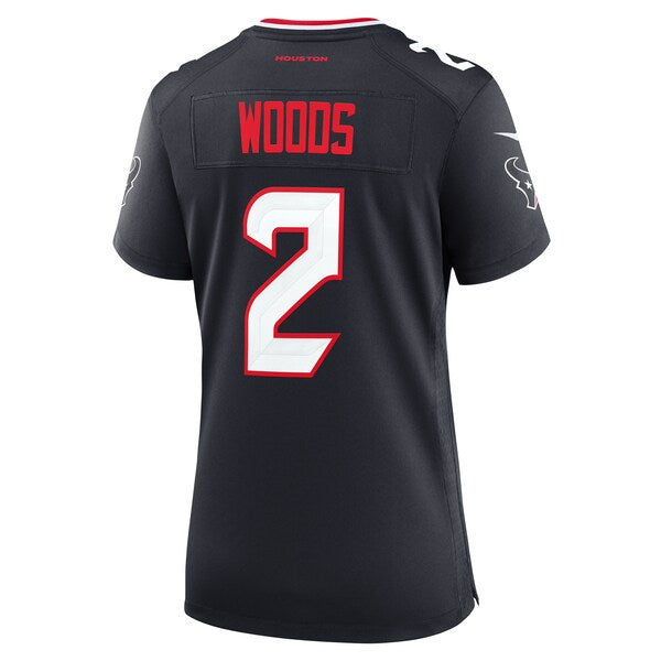 Robert Woods Houston Texans Nike Women's Team Game Jersey - Navy - Image 4