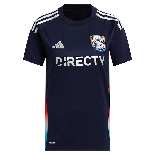 San Diego FC adidas Women's 2025 State of Flow Replica Jersey - Navy - Image 2