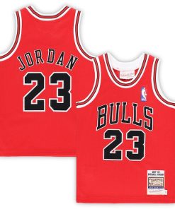 Michael Jordan Chicago Bulls Toddler 1997/98 Hardwood Classics Authentic Jersey - Red/Black/White