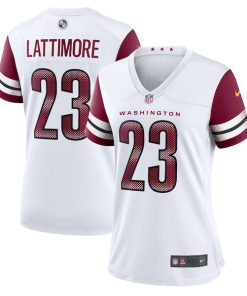Marshon Lattimore Washington Commanders Nike Women's  Game Jersey -  White/Burgundy