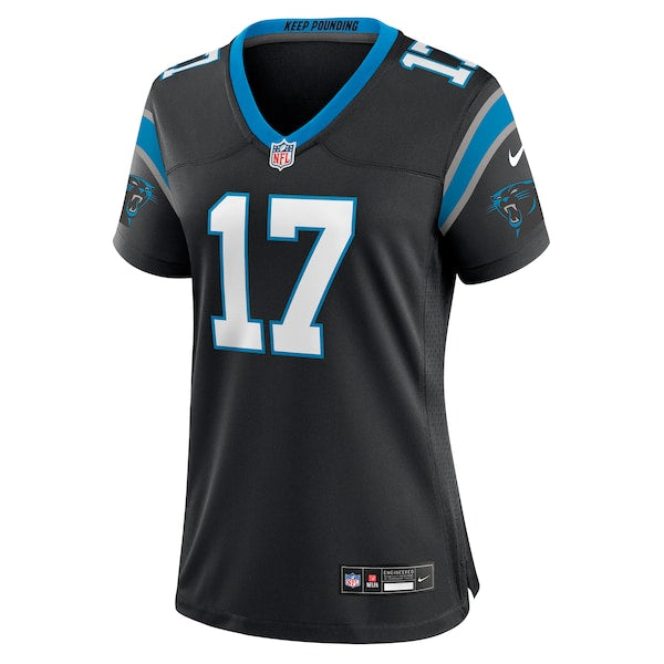Xavier Legette Carolina Panthers Nike Women's Game Jersey - Black/Blue - Image 3