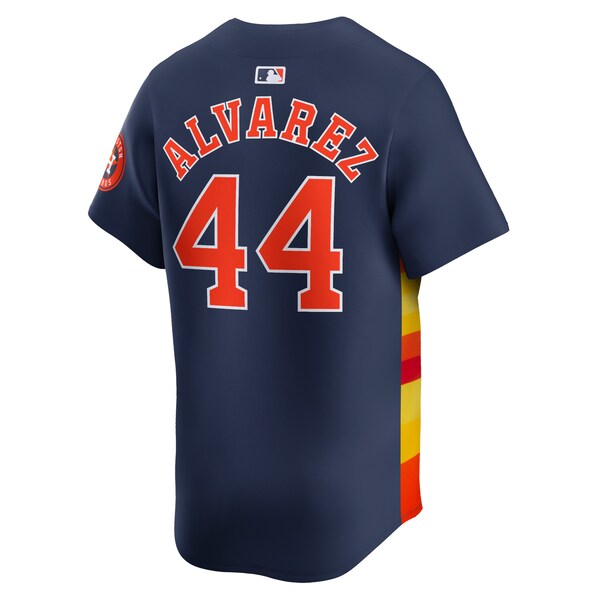 Yordan Alvarez Houston Astros Nike Alternate Limited Player Jersey?ยจC Navy - Image 2